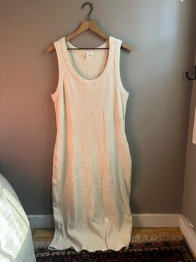 Emerson Fry Cream Ribbed Dress - “Go To Tank Dress”